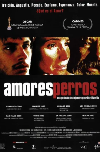 Amores Perros (2000) หนังสเปนหลายรางวัล