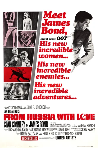 James Bond 007 From Russia with Love (1963) เพชฌฆาต ภาค 2